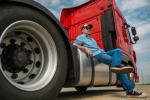 male truck driver